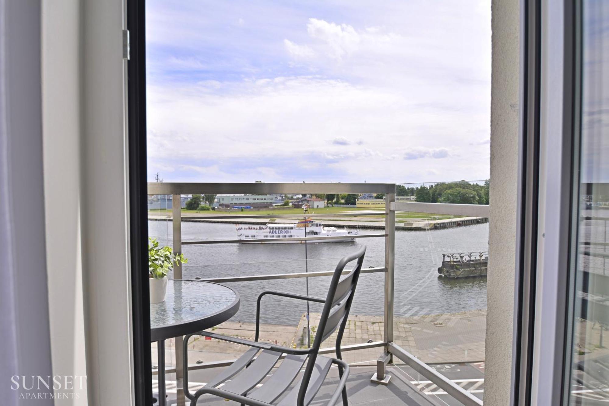 Sunset Apartments - Villa Concha - Parking - Widok Na Port! Świnoujście Eksteriør bilde