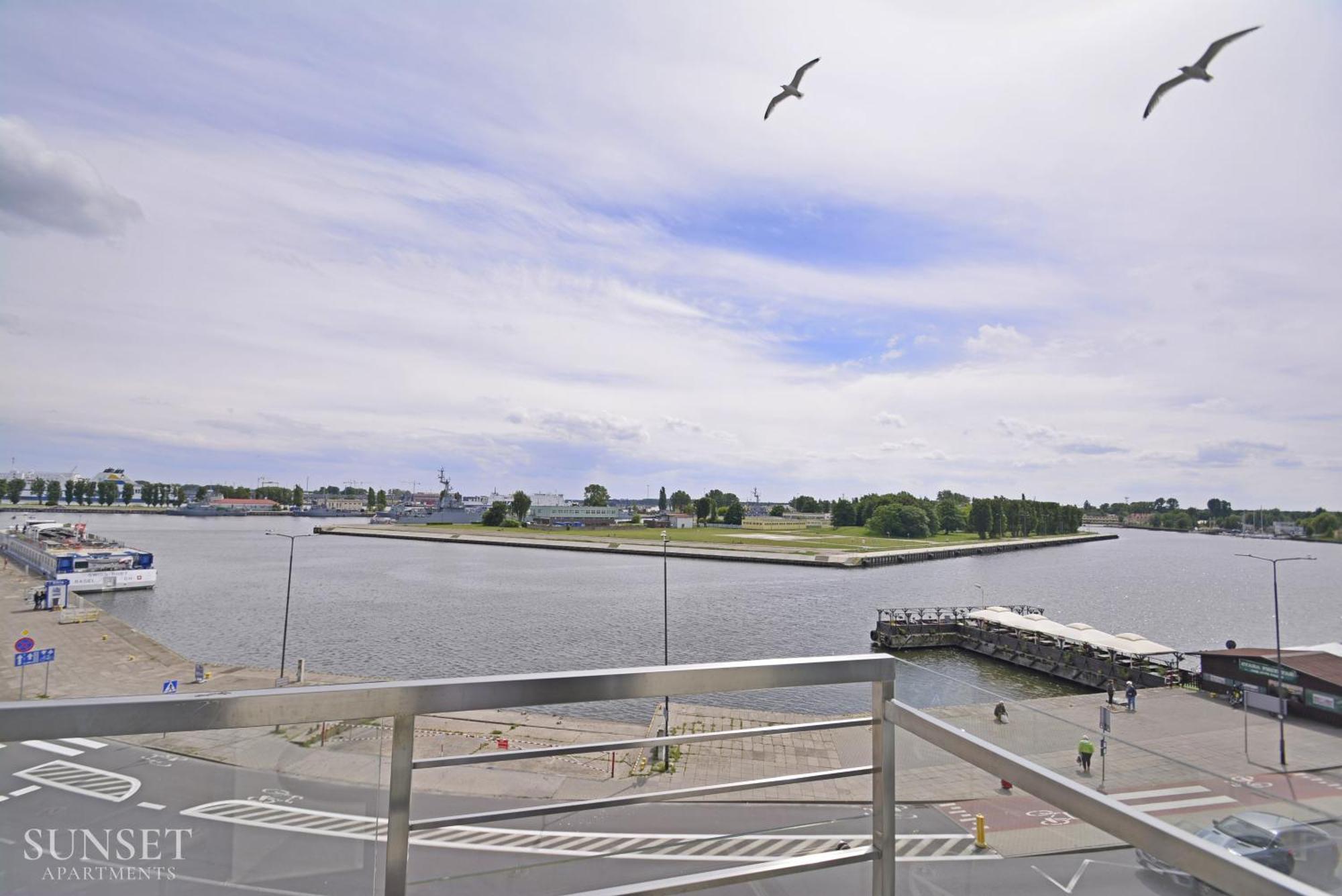 Sunset Apartments - Villa Concha - Parking - Widok Na Port! Świnoujście Eksteriør bilde